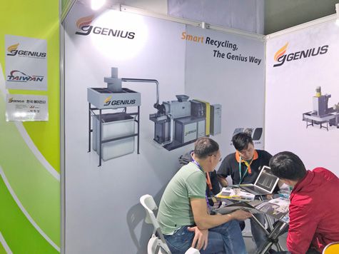 genius machinery in chinaplas 2018