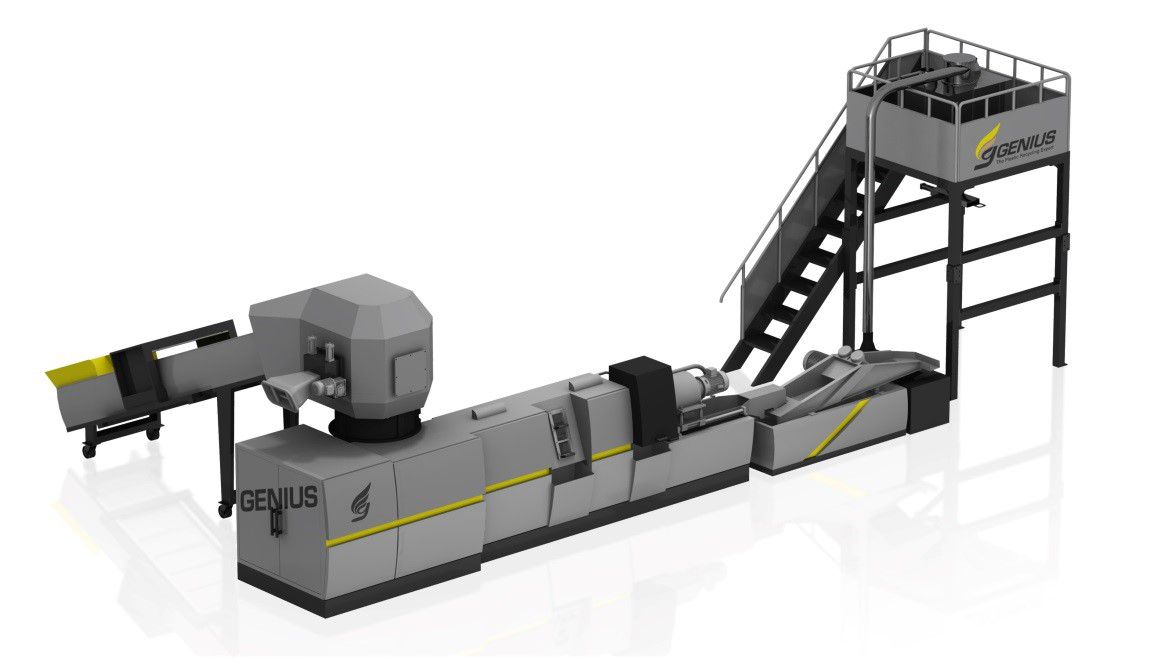 plastic recycling machine