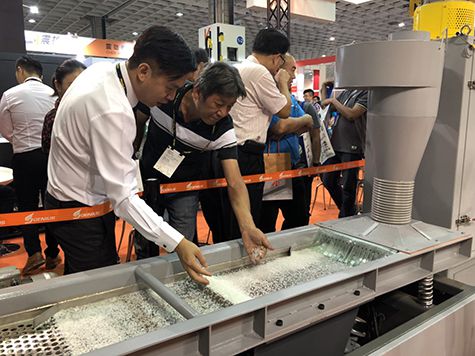 recycling pelletizing process