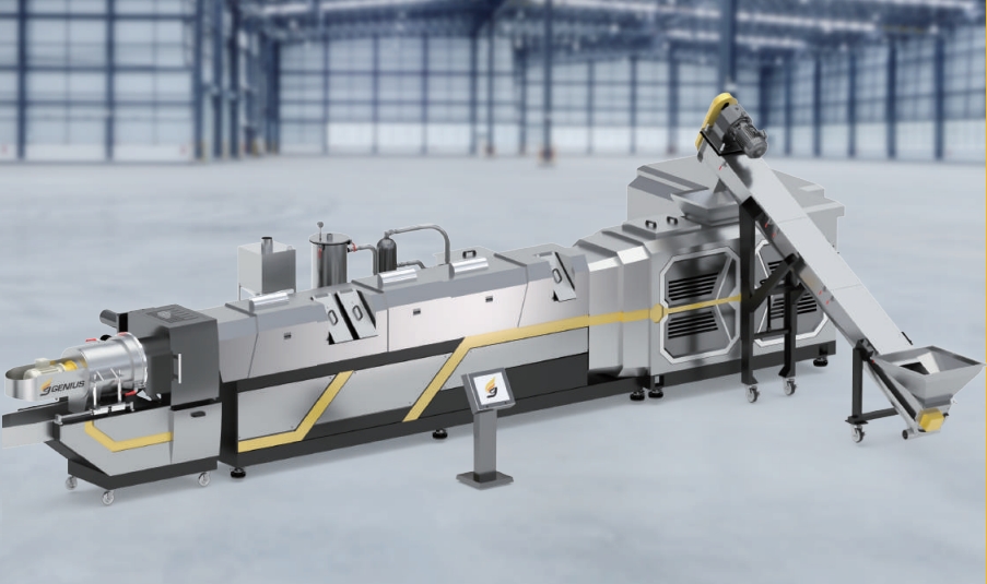 Squeeze-Dry Pelletizing Line