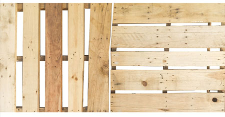 Mixed-Material & Processed Wood Pallets with Nails