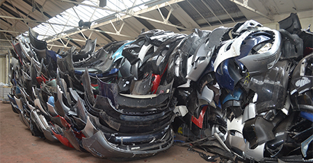 ABS Plastic Shredder for Automotive Parts