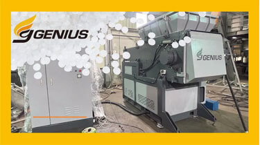 Shred Plastic with Single Shaft Shredder
