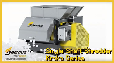 Single Shaft Shredder for Plastic Recycling